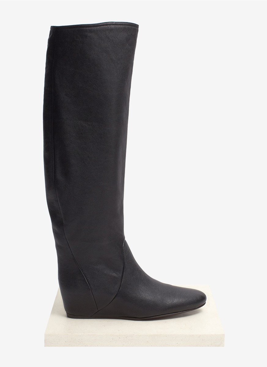 lanvin combat boots