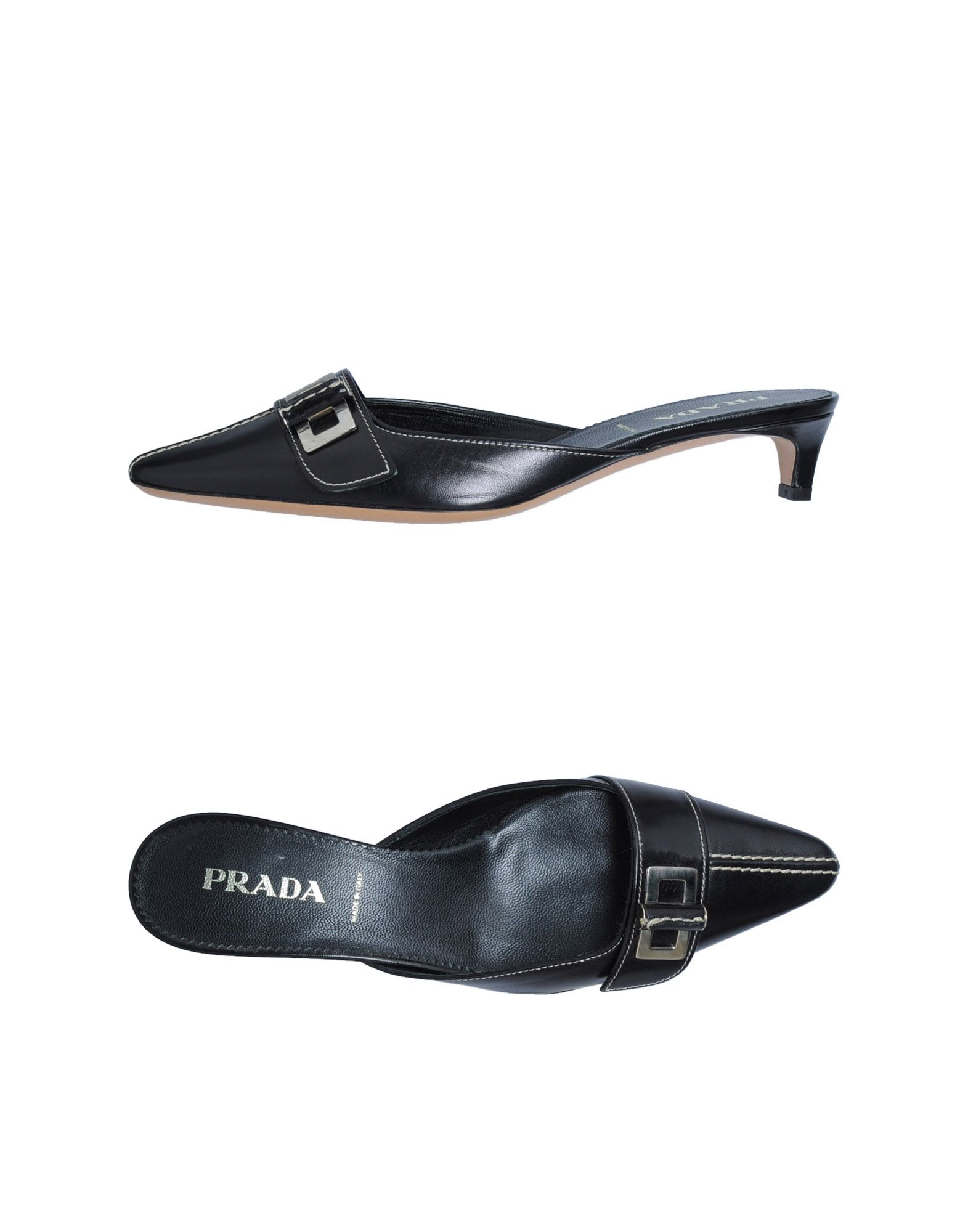 prada nylon mules