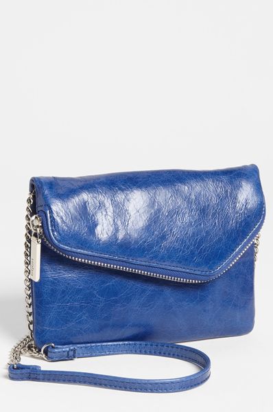 Hobo Zara Convertible Crossbody Bag Small in Blue (True Blue)