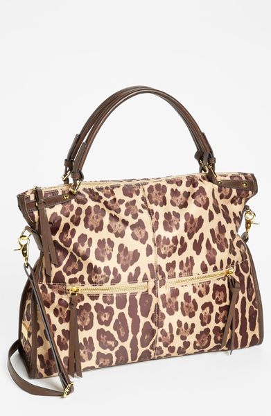 steve madden leopard purse