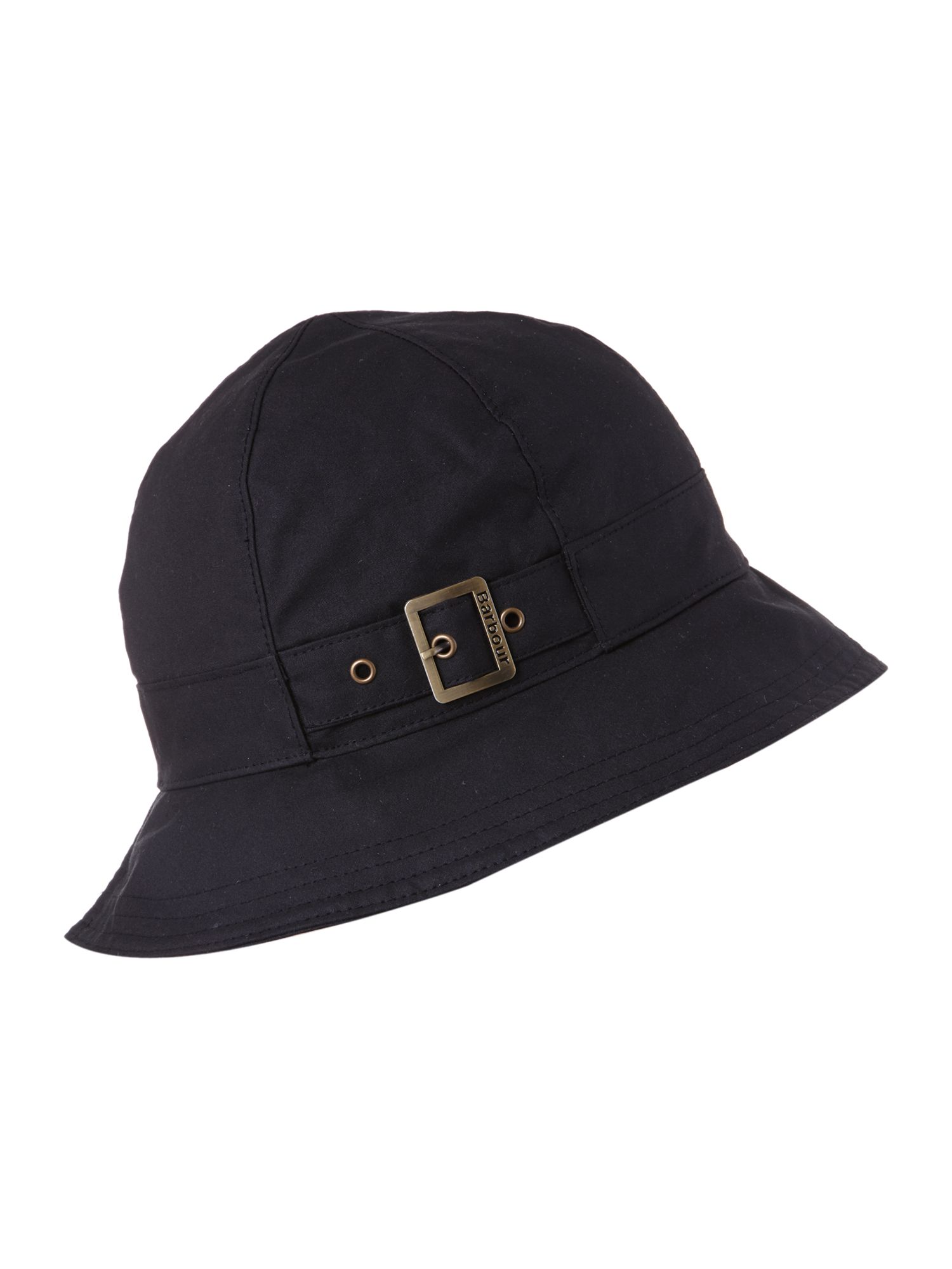 barbour wax trench hat in black for lyst barbour wax trench hat in black for lyst