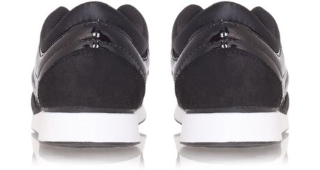kg by kurt geiger chunky trainer in black