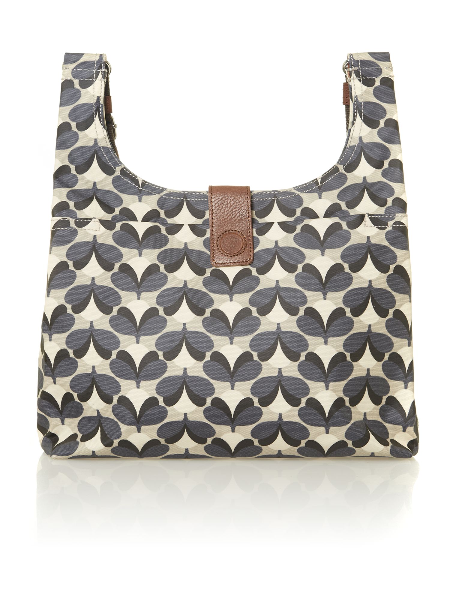 Orla Kiely Blue Sycamore Print Across Body Bag in Multicolor (Multi