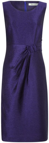 Precis Petite Purple Opulent Occasion Dress in Purple