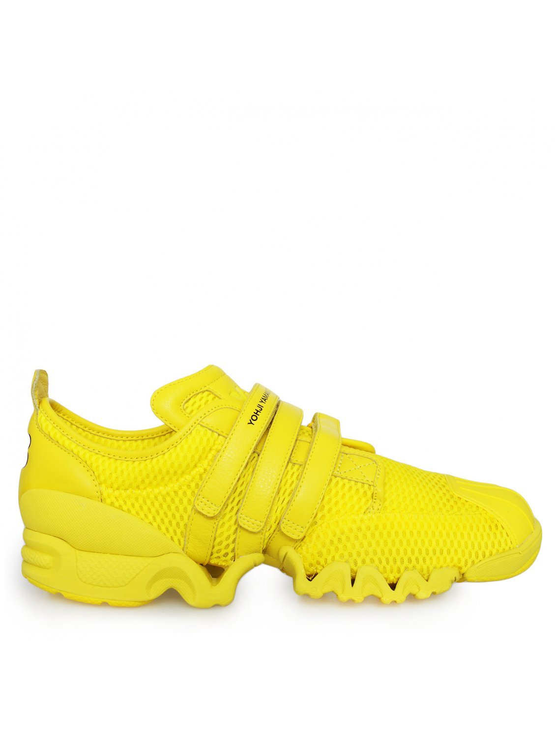 red and yellow trainers