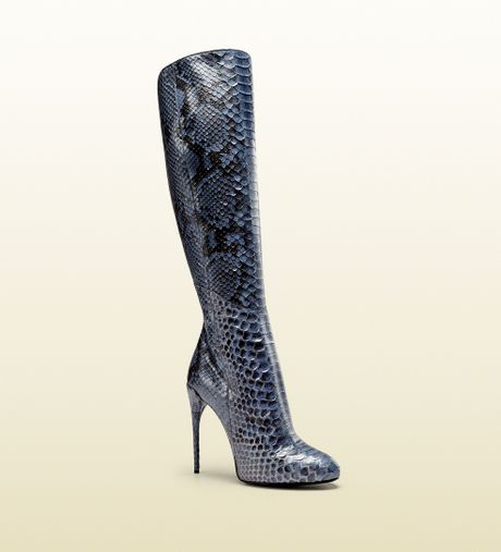 python knee boots
