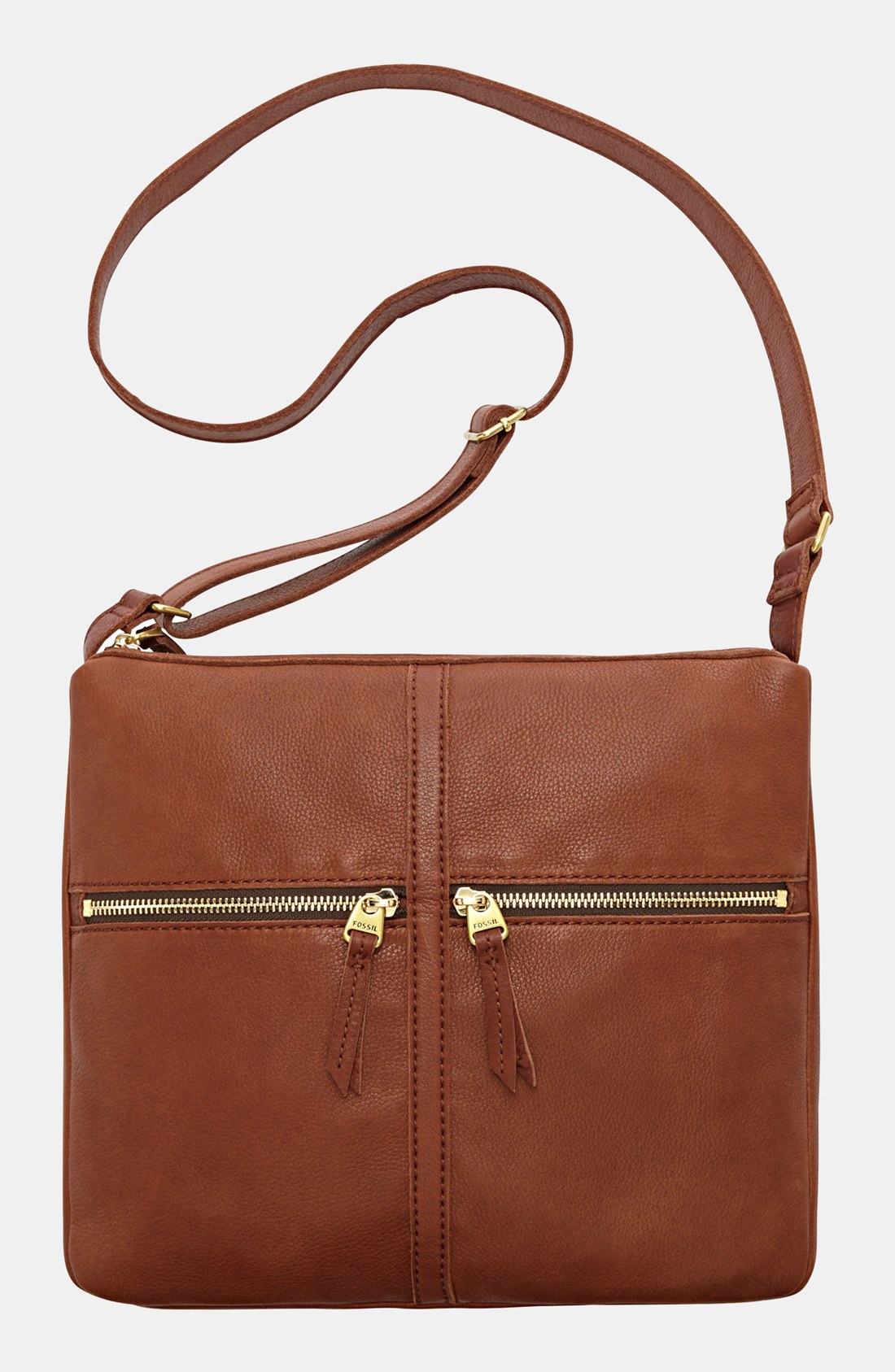 Fossil Erin Crossbody Bag in Brown | Lyst