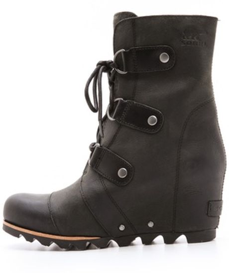 sorel joan of arctic wedge heels