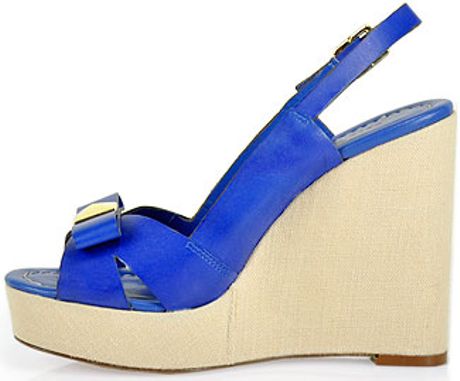 cobalt blue slingbacks