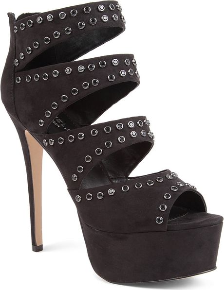 carvela black sandals