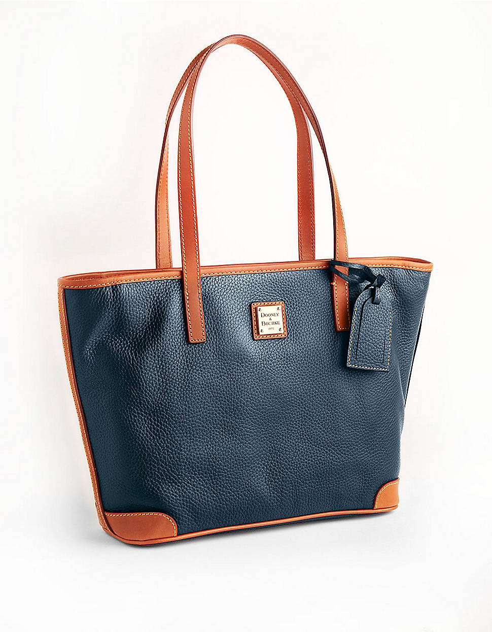Dooney & Bourke Charleston Shopper Leather Tote Bag in Blue (TEAL) | Lyst
