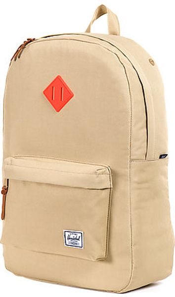 herschel classic backpack beige