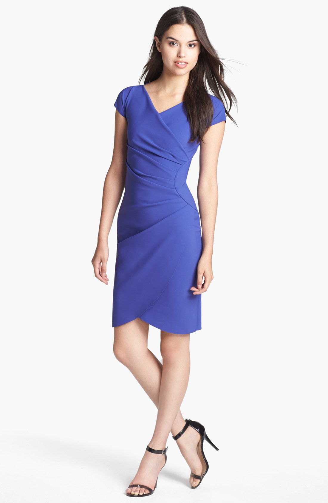 La Petite Robe Di Chiara Boni Scuba Knit Sheath Dress in Blue (Purple) Lyst