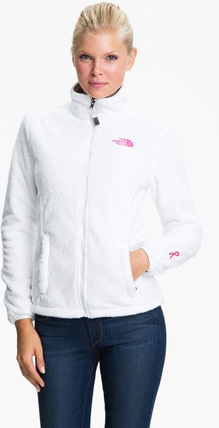 the north face osito jacket white