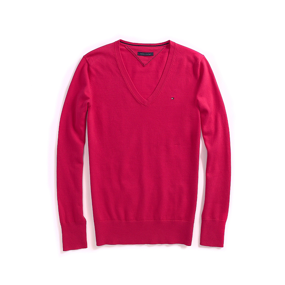 tommy hilfiger pink sweater