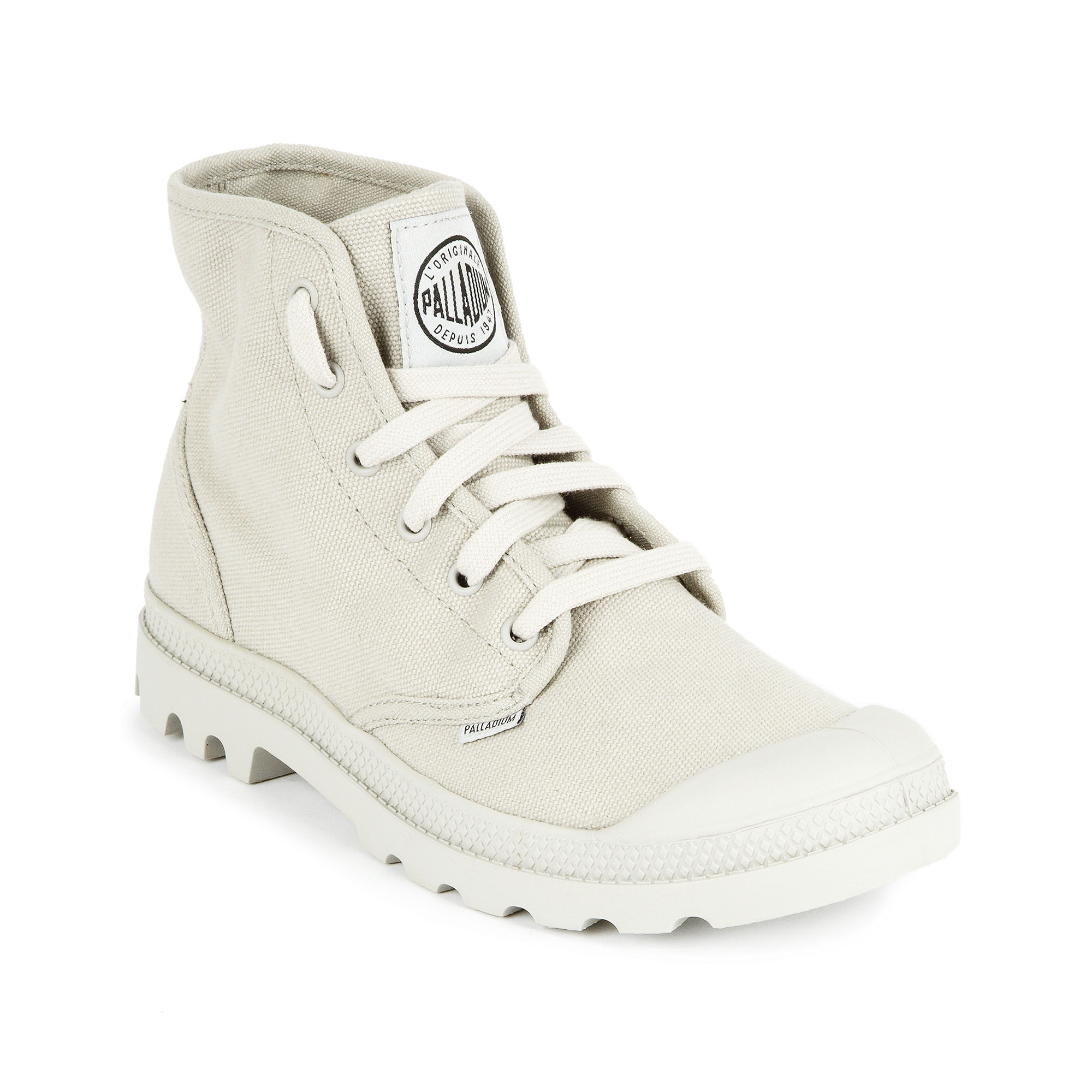 palladium black canvas boots