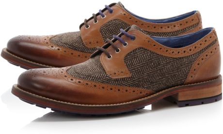 ted baker brown brogues