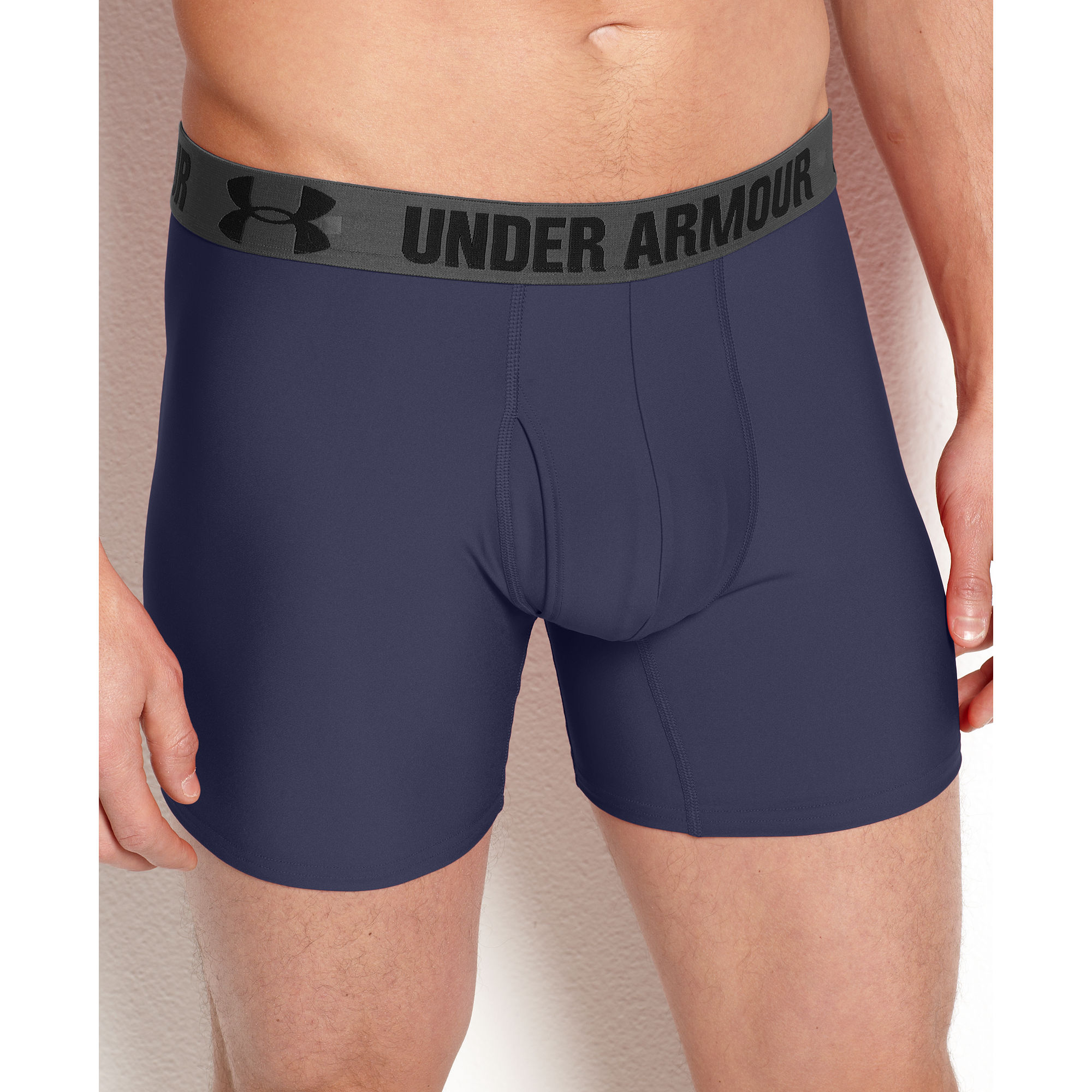 Under Armour Original Series 6 Boxer Brief 2pack in Blue for Men (red/ black) Lyst