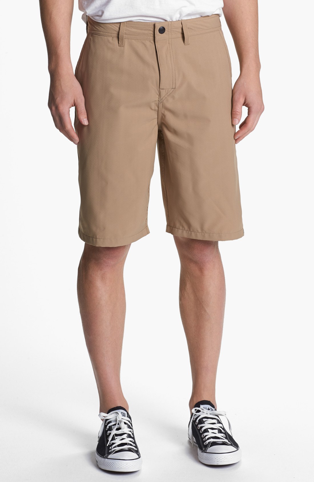 Quiksilver Dry Dock Hybrid Shorts in Khaki for Men Lyst