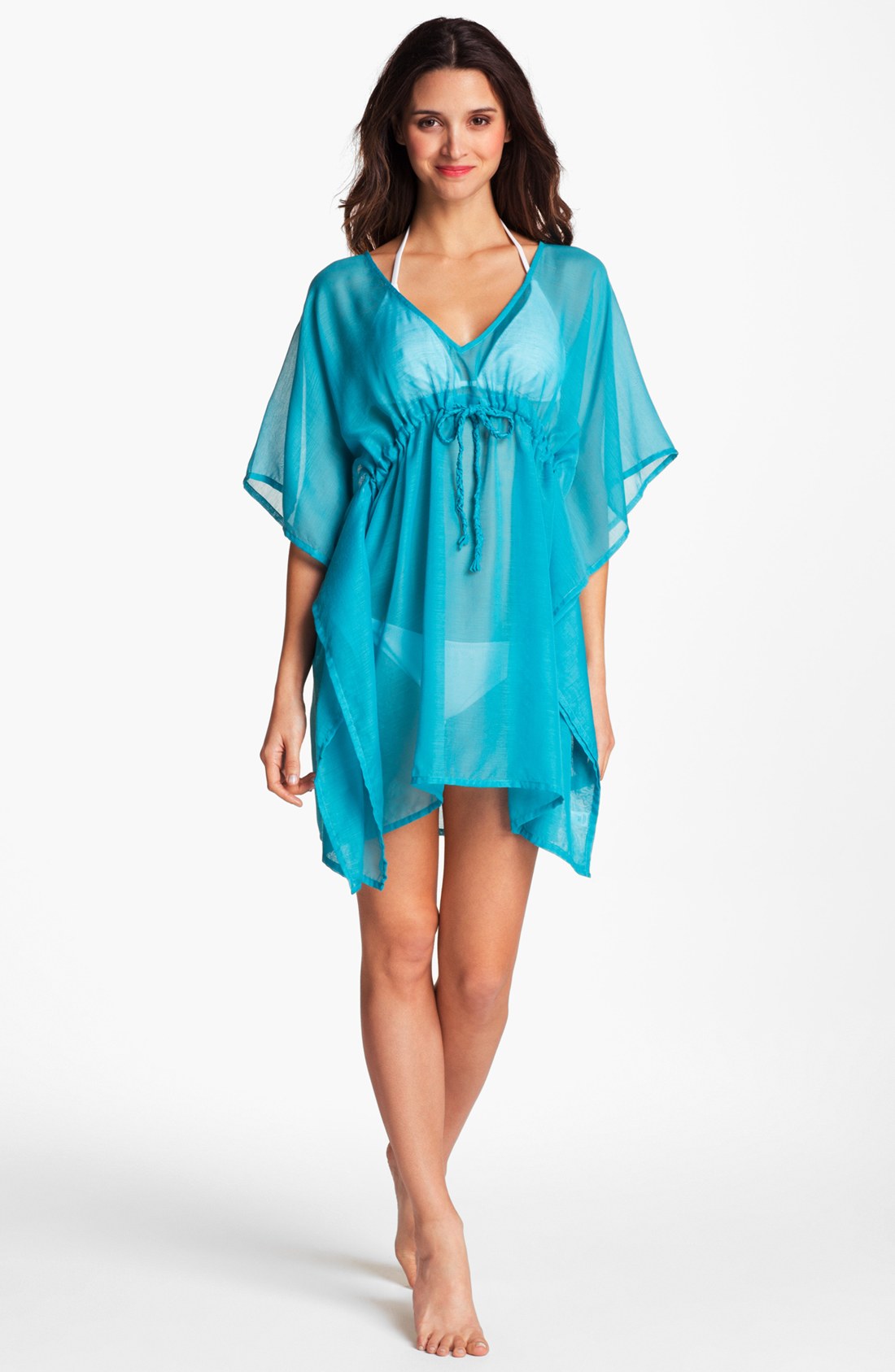 Echo Butterfly Cover Up Dress in Blue (Turquoise) Lyst