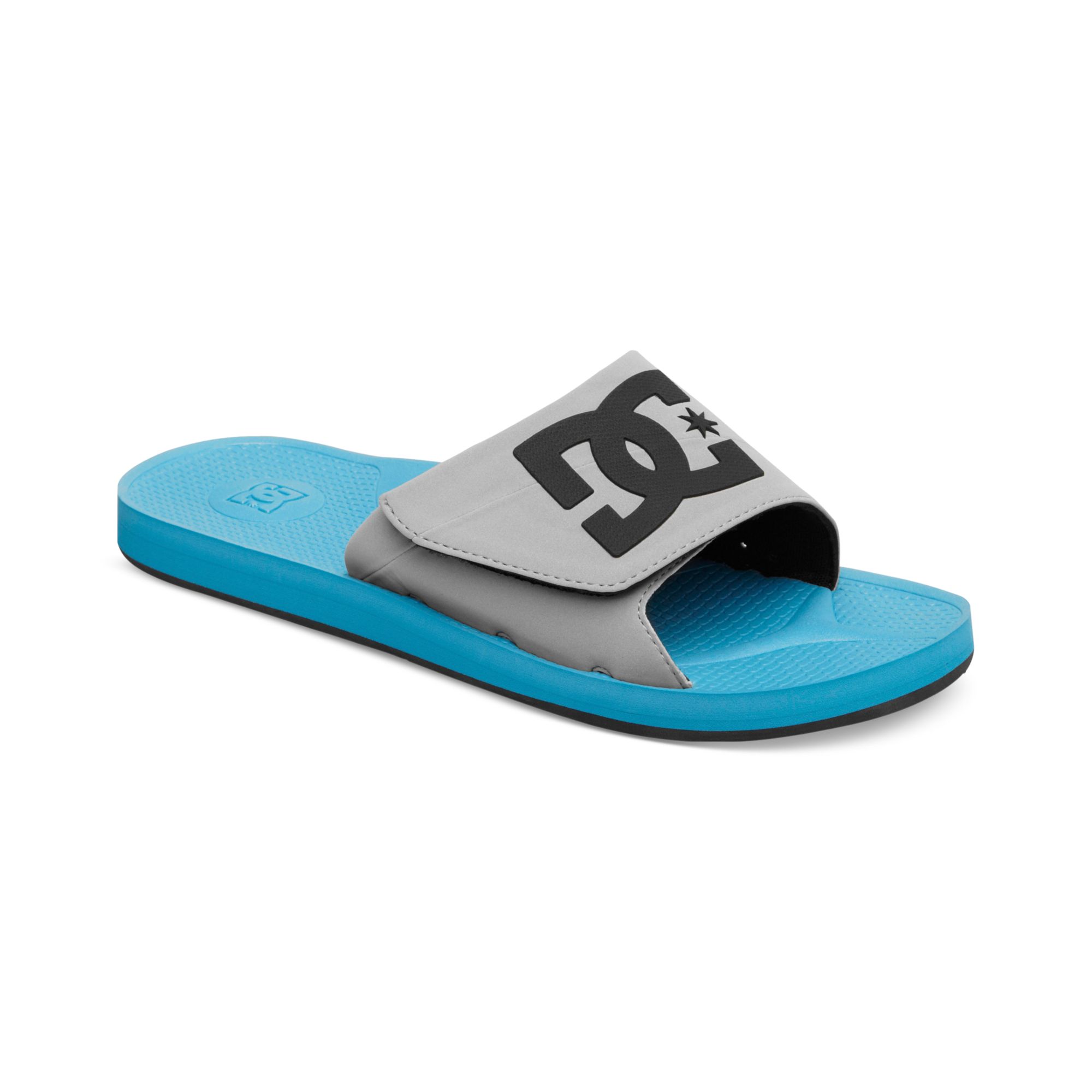 Dc Shoes Graffik Slide Sn Sandals in Blue for Men (ArmorTurquoise ...