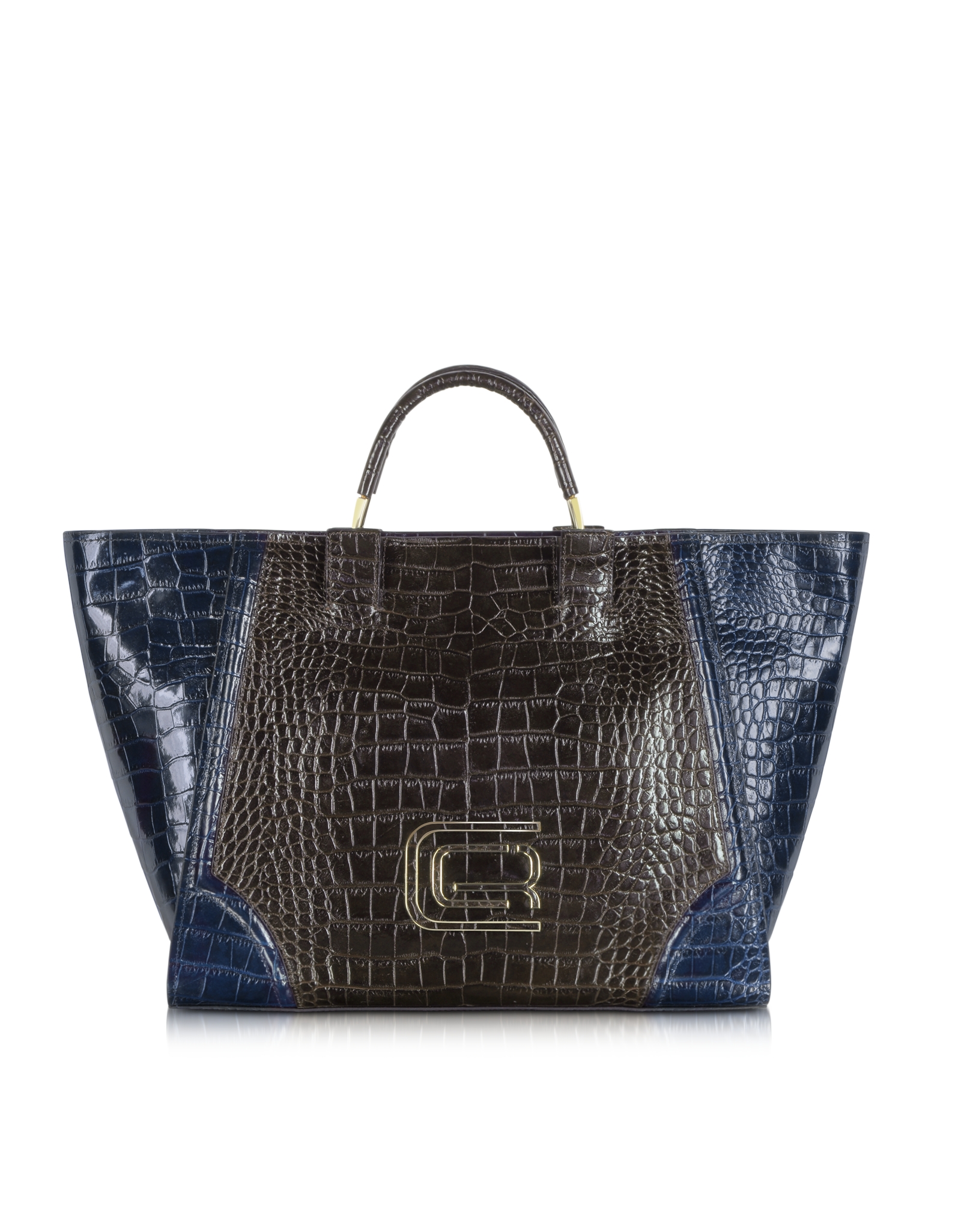 Designer Purse Deal Roberto Cavalli Large Leather Tote roberto cavalli class large croco embossed leather Designer Purse Deal Roberto Cavalli Large Leather Tote roberto cavalli class large croco embossed leather