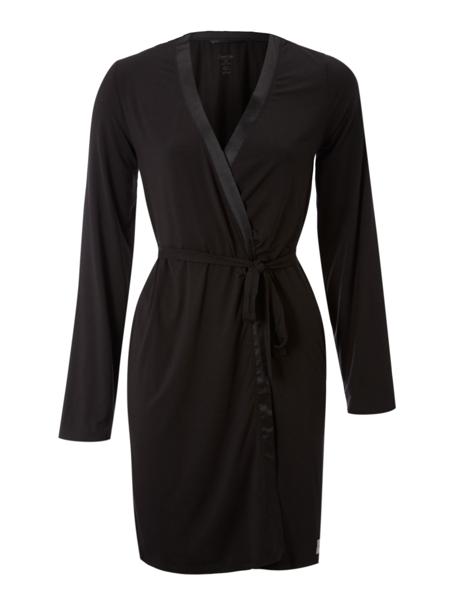 calvin klein silk robe