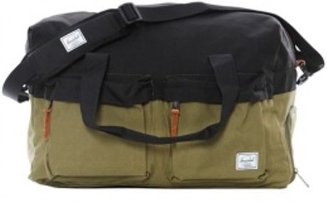 Herschel Supply Co. Walton Duffle Bag in Green for Men (army/black) | Lyst