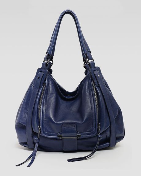Kooba Jonnie Hobo Bag Navy in Blue (NAVY) - Lyst Kooba Jonnie Hobo Bag Navy in Blue (NAVY) - Lyst