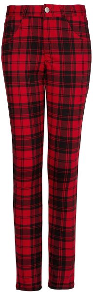 mango plaid pants