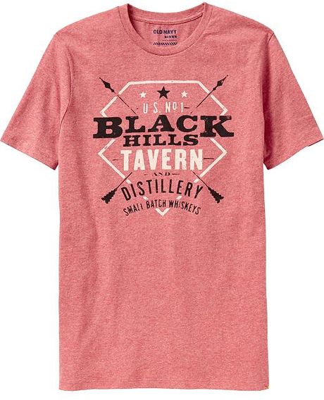 Old Navy Pub Graphic Tees in Red for Men (Red Herring)