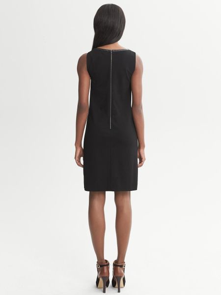 banana republic black v neck