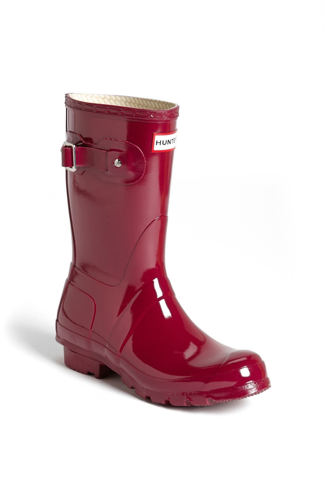 hunter gloss short rain boots