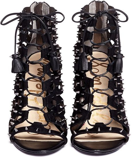 sam edelman caged heels