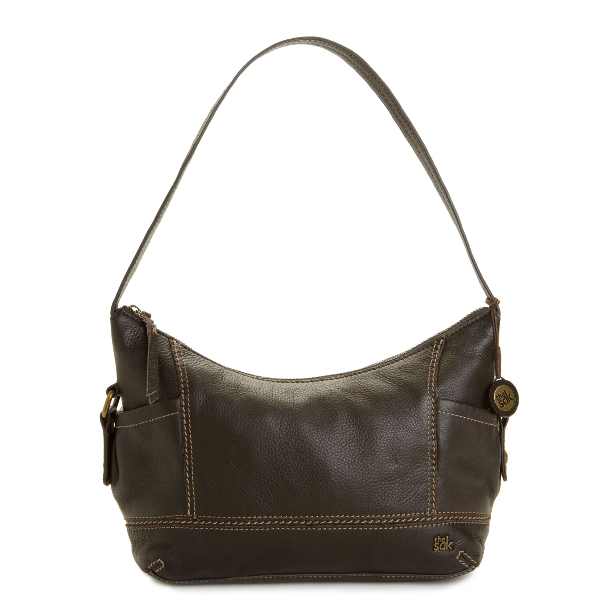 The Sak Kendra Leather Hobo in Brown (Chocolate) Lyst