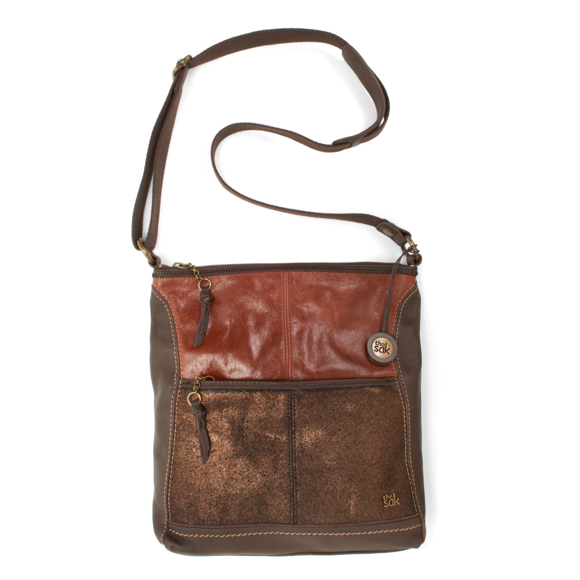 The Sak Iris Leather Crossbody Bag IUCN Water