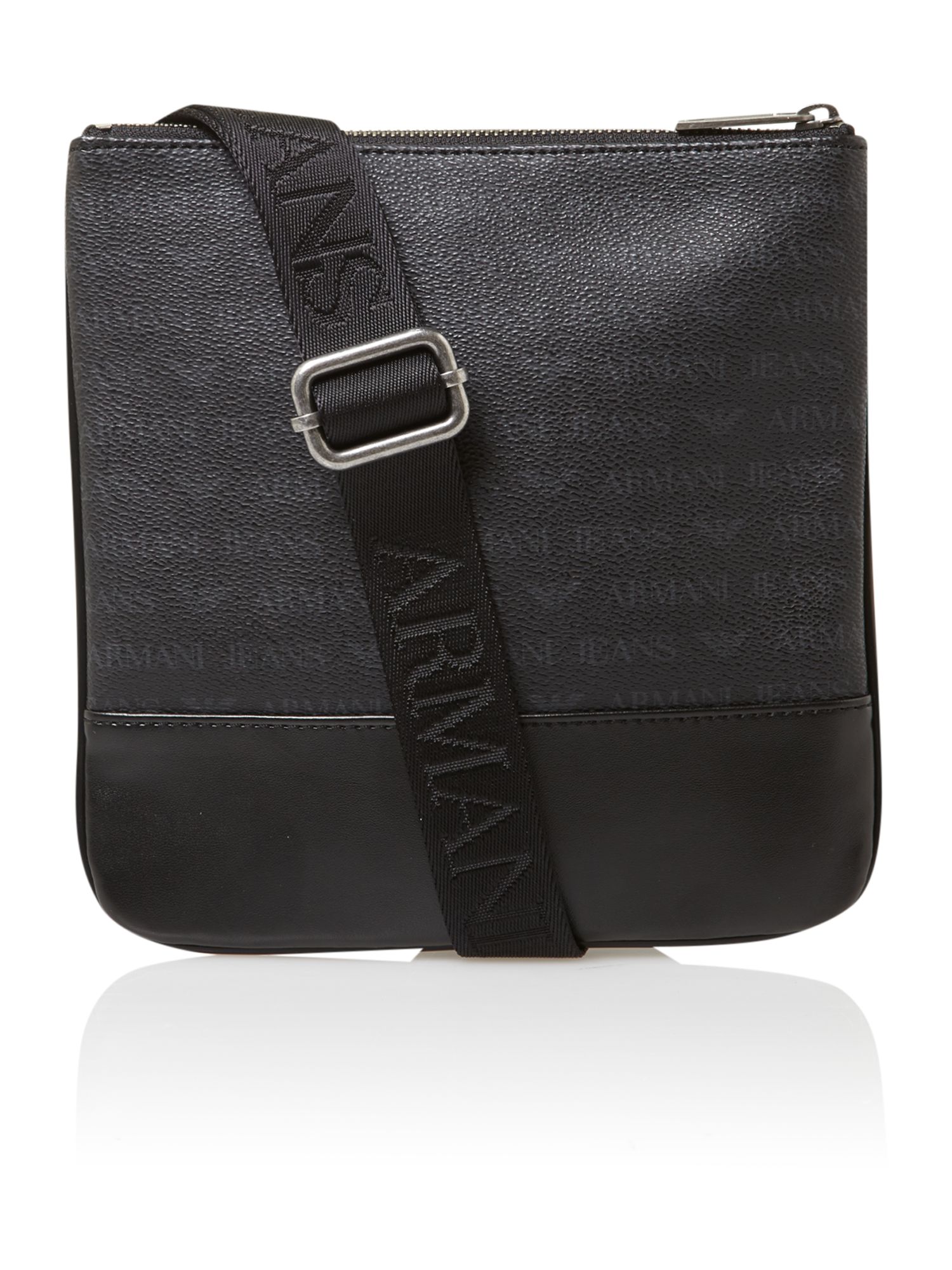 Armani Jeans Nylon Man Pouch Bag in Black for Men | Lyst