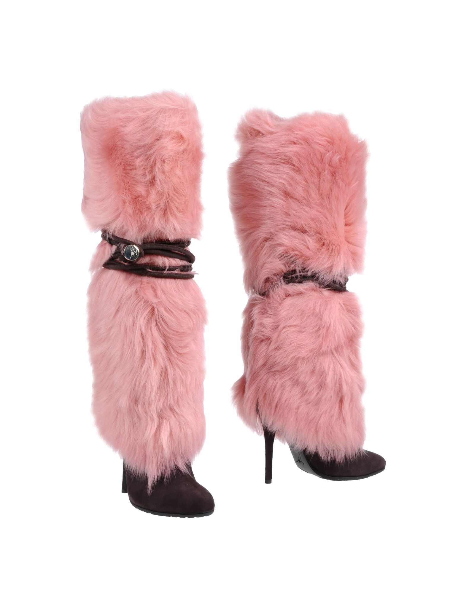 giuseppe zanotti fur boots