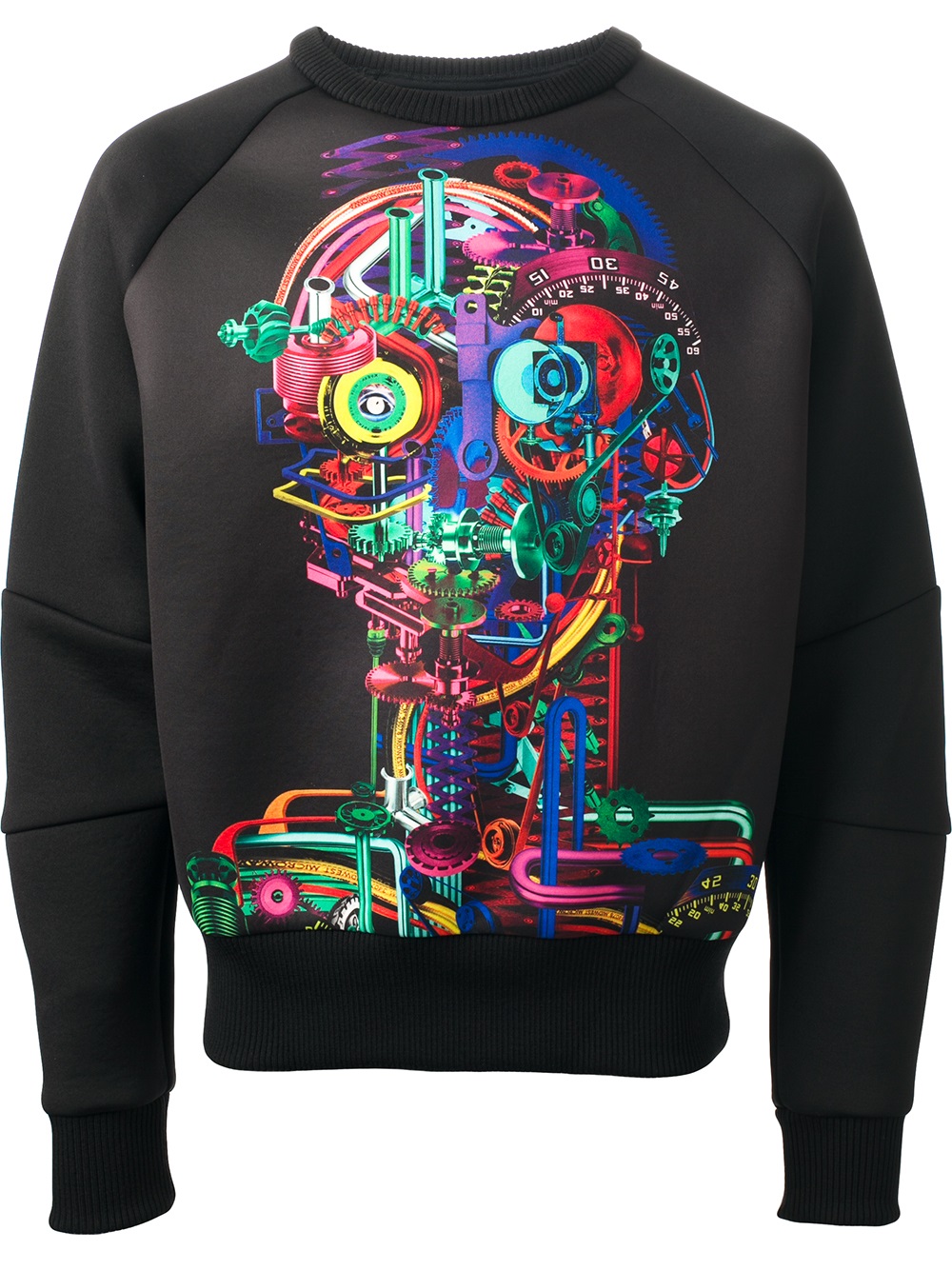 Juun.j Graphic Print Sweater in Black for Men Lyst