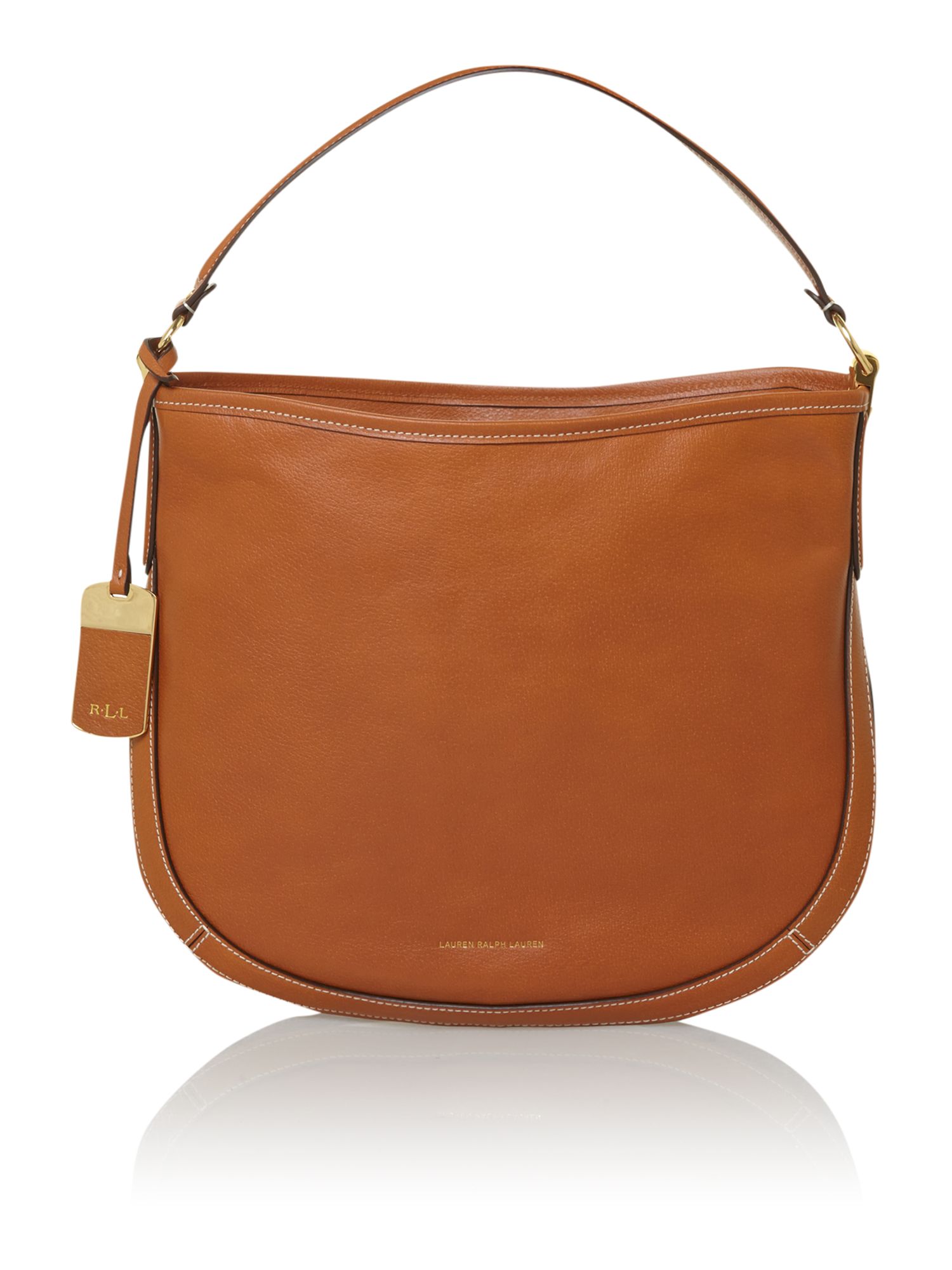 Lauren By Ralph Lauren Thurlow Brown Hobo Bag in Brown Lyst