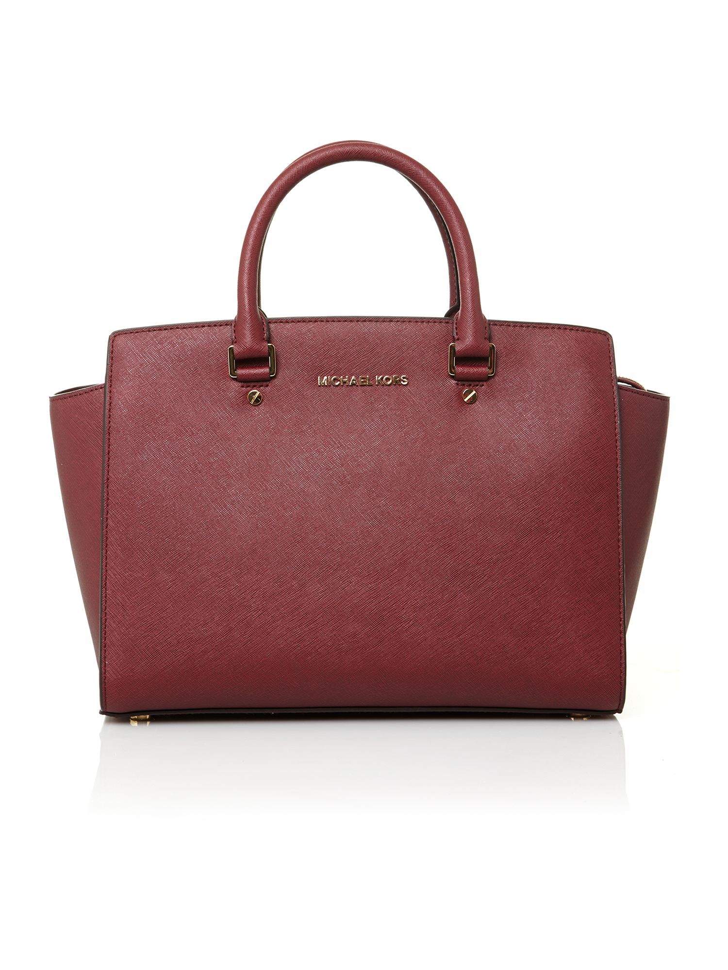 red tote bag michael kors