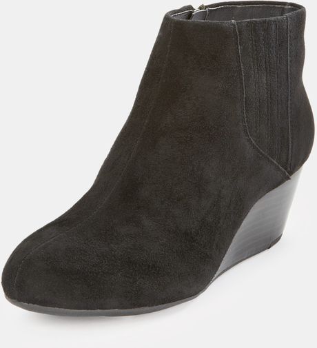 clarks wedge booties
