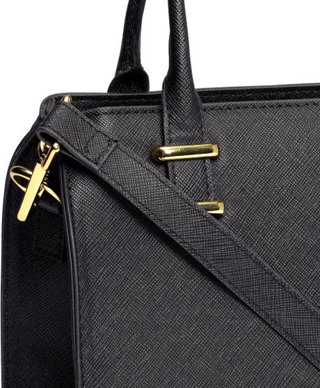 Vintage Ladies Satchel Tote Messenger Handbag Womens Shoulder Bag Black