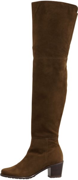 olive green knee boots