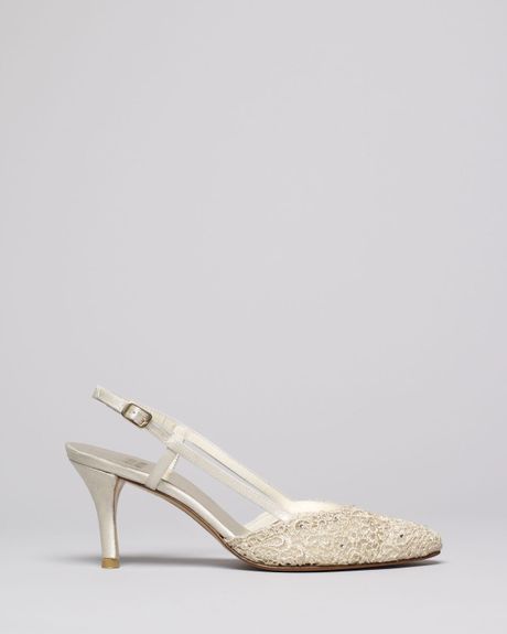 stuart weitzman lace heels