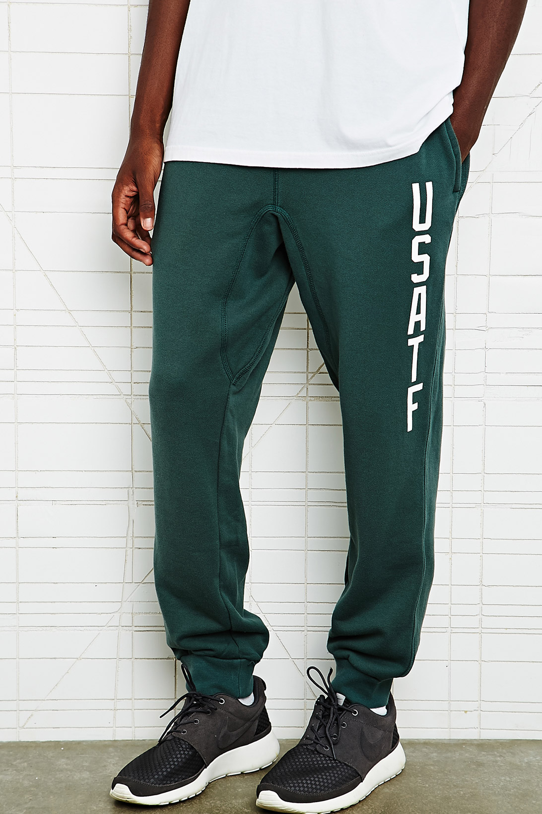 nike barely green sweatpants
