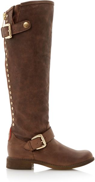 steve madden boots zipper back