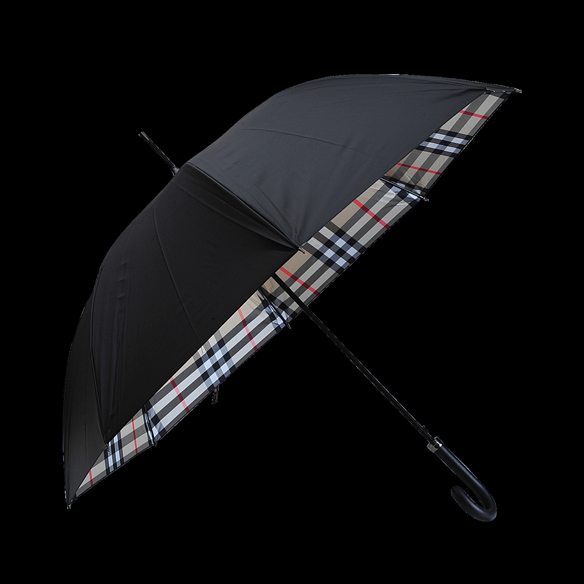 Burberry Regent Solid Umbrella in Black Lyst