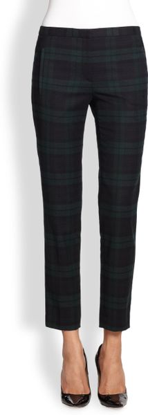 theory green pants