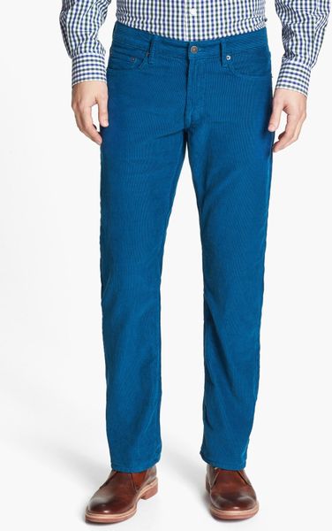 blue corduroy pants